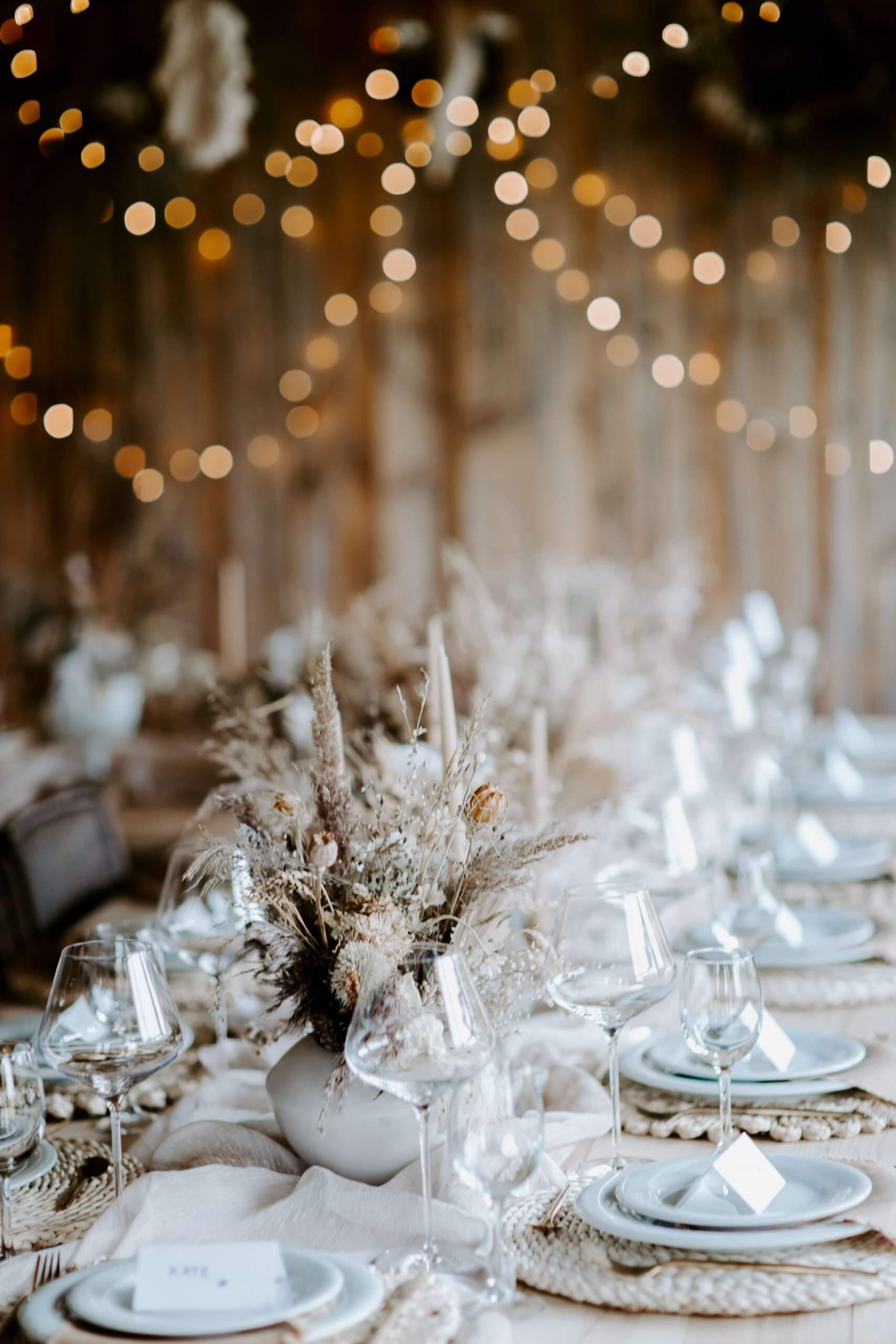 luxury wedding tablescape